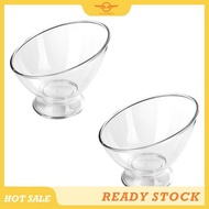 [CloudsMiles] 2PCS Clear Coffee Pod Stand Plastic Coffee Capsule Container Creamer Holder Coffee Sto