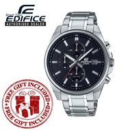 (READY STOCK) Official Marco Warranty CASIO Edifice EFV610D 1A Standard Chronograph Edifice 100% ORI