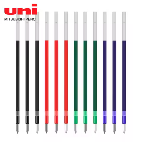 3pcs Japan Uni Ballpoint Pen Refill SXR-80 0.38/0.5/0.7mm Suitable for MSXE5-1000 SXE3-400 Black Blu