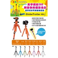 MEFOTO Magnesium Aluminum Alloy Reflex Detachable Tripod Set-GlobeTrotter Air ️ Swipe Card