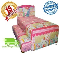 Promo!! 2In1 Kasur Spring Bed Bigdream By Bigland Hello Kitty 120X200