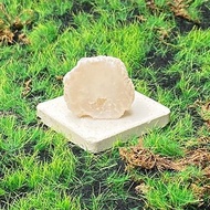 能量擺飾-瑪瑙可愛白晶洞開口笑 招財 療癒 開運 原礦 快速出貨