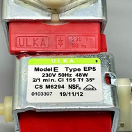 New imported genuine Italian ULKA electromagnetic pump EP5 230 volt 48 watt   EP4 coffee machine wat