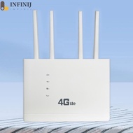 [infinij.sg] 4G Wireless Router 150Mbps WiFi Router 4 Network Ports SIM Card Networking Modem ZWND