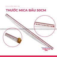 50cm Curve Drawing Ruler - 1 Straight Edge and 1 Curved Edge