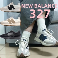 New Balance 327 Black Grey White Gum 100% Original BNIB Casual Sneakers for Men and Women