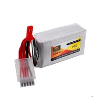 ZO Power 550mAh 1S-6S 70C Kawalan Jauh RC Pesawat Helikopter Bersih Menyeret Bot Bateri Litium