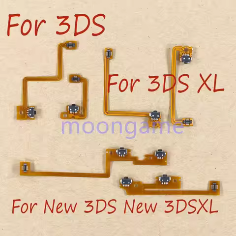 1set Replacement L R Button Flex Cable For 3DS 3DSXL LR Switch Flat Cable LR Ribbon For NEW3DS New 3