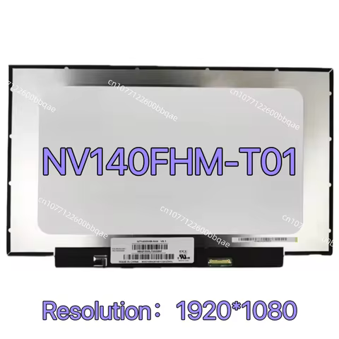 Replacement 14.0 Inch NV140FHM-T01 NV140FHM T01 FHD LCD LED Touch Screen Display Digitizer Panel Mat