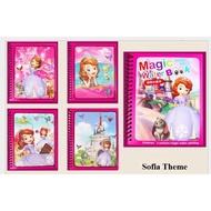 Magic Water Book Drawing with Doodle Pen Educational Toys For Kid Child Animal Themedagic Water Book