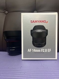 超平 完美無瑕 Samyang AF 14 14mm F2.8 Canon EF Mount 自動對焦