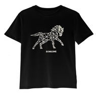 Someone T Shirt Glow In The Dark Black 347D Kuda