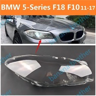 For BMW 5 F10 F18 2011-2017 เลนส์ไฟหน้า ฝาครอบไฟหน้า ไฟหน้ารถยนต์ ไฟหน้าสําหรับ ฝาครอบไฟหน้าตรงรุ่น 