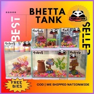☜ ▦ ◧ Tank ng Fishda Betta 4x4, 4x6,4x6x6,4x6x8