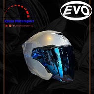 [SG Seller 🇸🇬] PSB APPROVED! Evo RS9 Gloss Iridium Rainbow Open face helmet