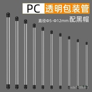 Tube Packaging pc Transparent Blocking Trial Packaging Storage Incense Assembly pvc Round Tube Pipe 