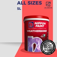 5L Nippon Paint Weatherbond