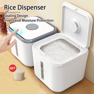 5-10 kg Tong simpanan bijirin beras tong nasi isi rumah bekas makanan tahan serangga bekas bertutup 