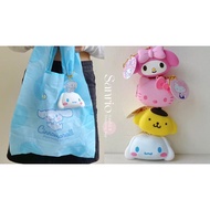 [ReadyStock]Sanrio Taiwan 2024 Collection icash 2.0 Card Pass Keychain Recycle Tote Bag 台湾🇹🇼三丽鸥系列使用通