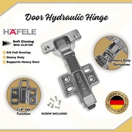 HAFELE Kitchen Cabinet Door Hinge Hydraulic Soft Close Full Overlay 5/8" Heavy Duty (with Screw) Eng