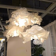 DIY cloud pendant light Nordic chandelier creative bedroom dining room paper lamp simple clothing st