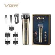 Customized VGR669 Cross-Border Men's Hair Salon Electric Hair Clipper USB Household Rechargeable Hair Clipper Retro Electric Hair Clipper