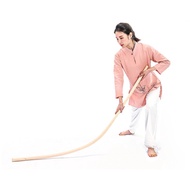 Martial Arts Long Sticks - Truong Cone - White Wood - (1.5M-2m) / 2.2Cm