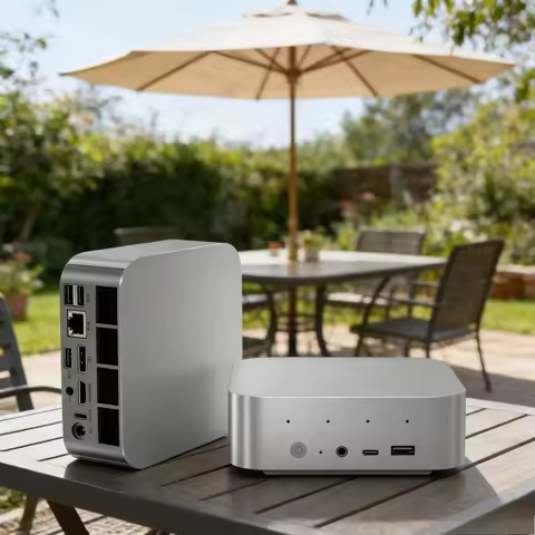 SER9 Pro Mini PC, AMD Ryzen 7 H 255(8C/16T, up to 4.9GHz), 32GB LPDDR5 RAM 1TB PCle4.0 SSD, SER9 Min