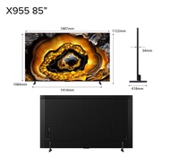 TCL X955 QD-Mini LED | 4K TV Google TV 85 98 inch | 144Hz VRR | HDR 5000 nits | Ultra Slim Design |