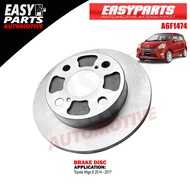 Advics Brake Disc Rotor A6F1474 Toy. Wigo E Front
