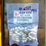 3/8 COPPER FITTING SLEEVE & CICIN