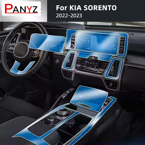Kia Sorento Door Film For Kia Sorento 2022 2023 Anti-scratch Car Interior Navigation Door Center Con
