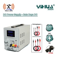 YIHUA 305DA DC REGULAR Power supply 5 AMPER Original-Original 5 Ampere Regulated Power supply