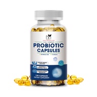 Probiotics Capsules 50 Billion CFU 10 Strains for Digestive &amp; Intestinal Health Gas &amp; Bloating Immune Support for Women &amp; Men