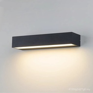 Jiewen Simple Nordic Outdoor Waterproof Wall Lamp LED Creative Balcony Lamp Aisle Lamp Villa Entranc