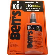 旺角尖沙咀門市 : Ben's 100 DEET 防蚊蟲噴劑 -100 ml Mosquito Repellent 蚊怕水 驅蚊噴霧