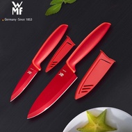 WMF Germany WMF Kitchen Knife Kit Fruit Knife Red Knife Two-Piece Set Cooked Food Knife Watermelon Fruit Knife