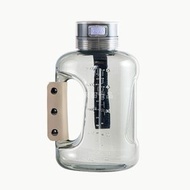 大容量1.5L富氫水杯 制氫杯 富氫水素機SPE離子膜1.5L養生壺 富氫水壺富氫杯富氫水杯-1500ML / 灰色