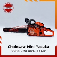 Chainsaw Yasuka 9900 24 inch. LASER – Mesin Gergaji Kayu Mini Murah