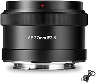 7artisans AF 27mm F2.8 APS-C Camera Lens Auto Focus STM Prime Lens Large Aperture Compatible with So