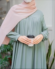 IZMA MAXI GAMIS TERLARIS BAHAN RAYON TWILL AIMA DRESS