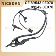 Front  Left/Right ABS Wheel Speed Sensor For Toyota Highlander 2020- 895430E070 895420E070 89543-0E0