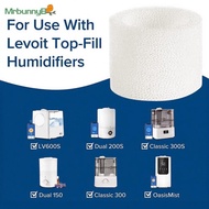 Levoit Dual 150 200S LV600S For Humidifier Filter Replacement White Polyurethane