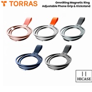 TORRAS OmniRing Magnetic Ring Adjustable Phone Grip & Kickstand