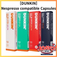 [DUNKIN] Nespresso Compatible Coffee Capsules