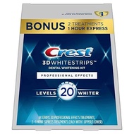 Crest Teeth Whitening Strips Whitens Teeth Fast, Does Not Cause Sensitivity, Safe to Use