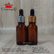 20 Pipette Bottle ThickML 20 Dropper Bottle/ ML 20 Serum Bottle ML AluminumRing