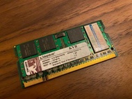 Kingston 1G DDR2 667Mhz RAM Memory Laptop Notebook 手提電腦記憶體