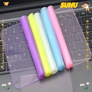 SUHU Waterproof Keyboard Film Silicone Skin Laptop Keyboard Cover Dustproof 12-17 inch Clear Notebook Computer/Multicolor