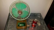 40年古董三菱風扇，原裝插穌，100%正常，100% work, Antique Mitsubishi small table fan, original power plug, 屯門交收